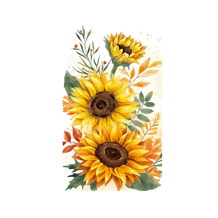 Harvest Blossom Sunflower Quick Dry Kitchen Towel