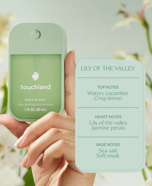 Touchland Gentle Mist Hand Sanitizer Lily of the Valley