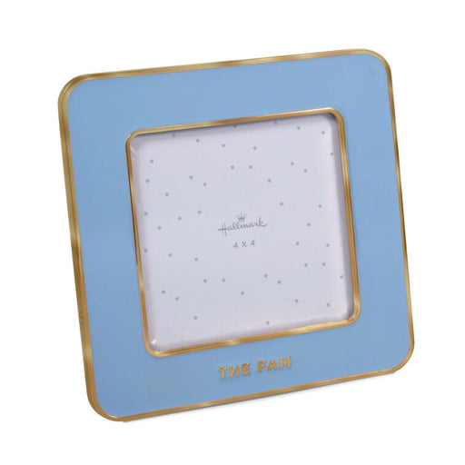 The Fam Blue Enamel Picture Frame, 4x4