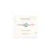 Volleyball adjustable bracelet on a white card with 'DEMDACO' branding