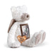 White teddy bear with a heart-shaped 'Here to Hug' tag on a white background
