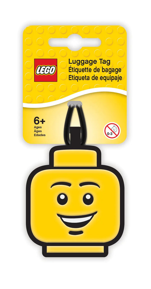 LEGO® Iconic Boy Face Bag Tag
