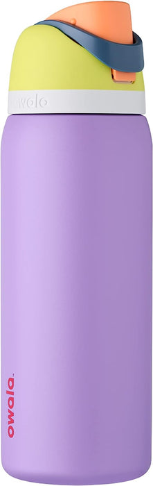 Owala Freesip purple stainless steel water bottle