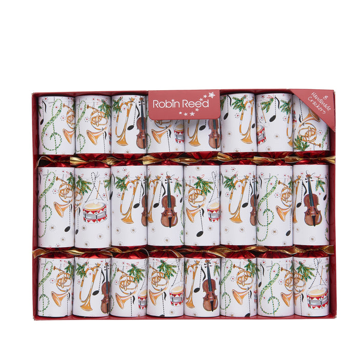 Concerto Fanfare Christmas Party Favor Cracker Decorations