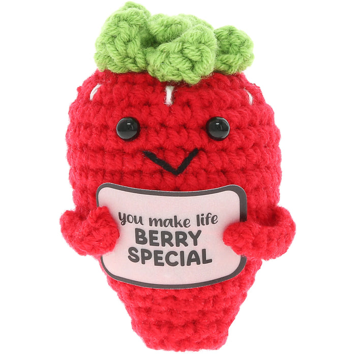 Strawberry Crocheted Mini Collectable