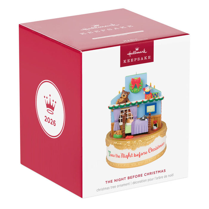 Hallmark Keepsake Christmas ornament in packaging on a white background