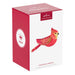 Hallmark Christmas Cardinal ornament packaging on a white background