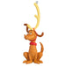 Max the Reindeer Dog on a white background