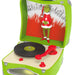 Toy record player with a Grinch figure on the cover