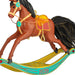 Decorative rocking horse with '2026' on a white background