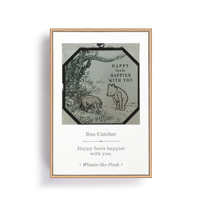 Winnie-the-Pooh Happier with You Suncatcher