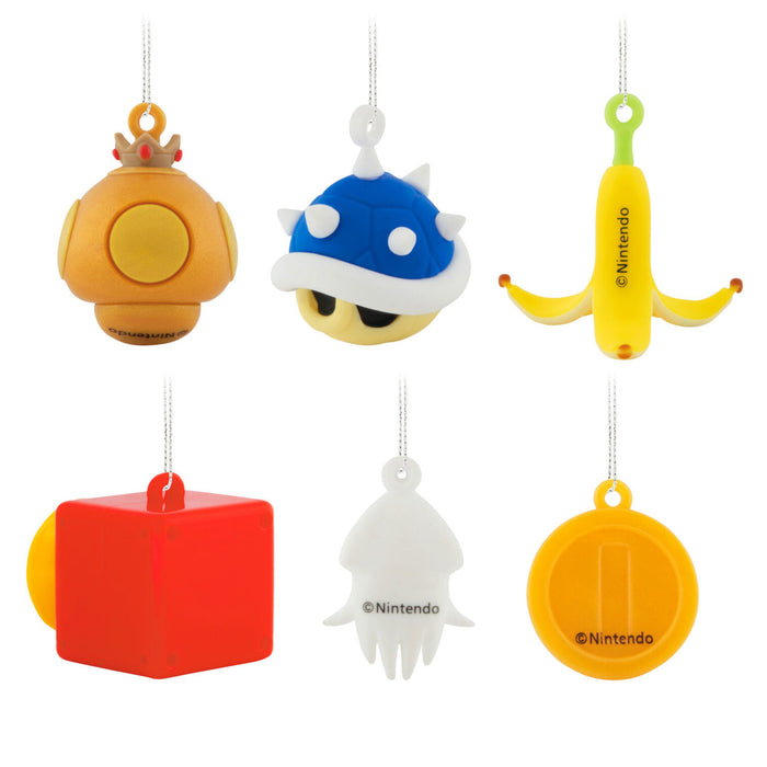 Mini Nintendo Mario Kart™ Shatterproof Hallmark Ornaments, Set of 6