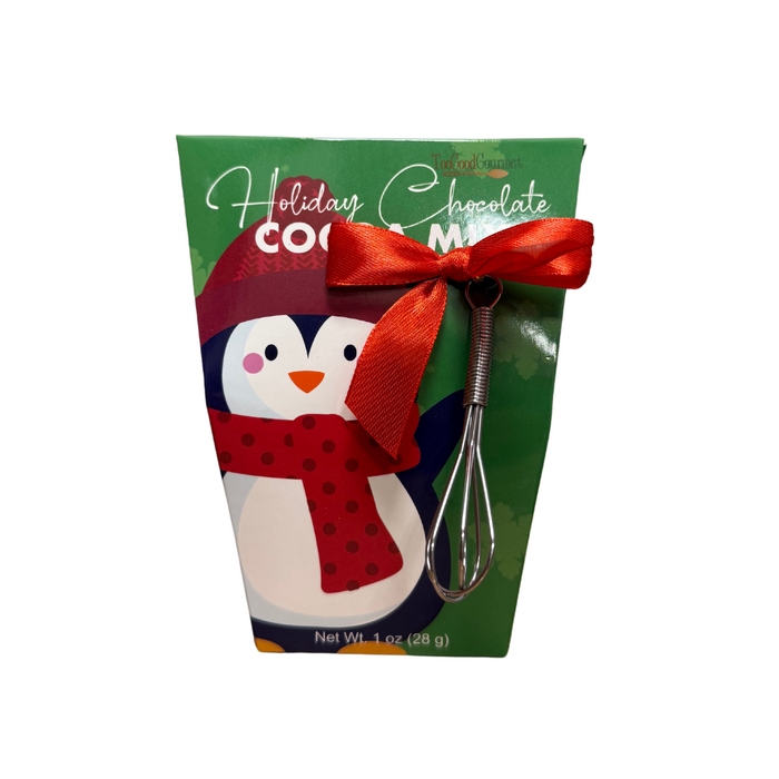 Santa's Friends Cocoa with Whisk penguin