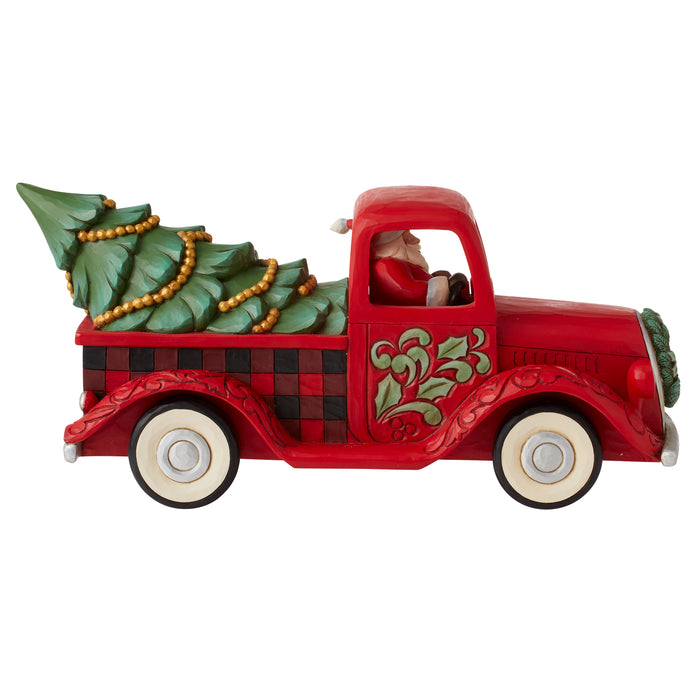 Highland Glen Santa Truck by Jim Shore