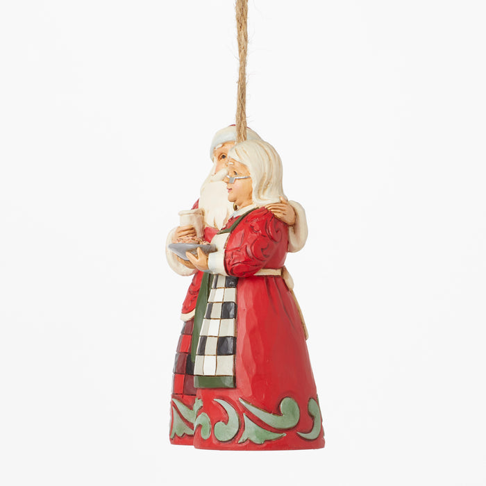 Highland Glen Santa & Mrs. Claus Ornament by Jim Shore