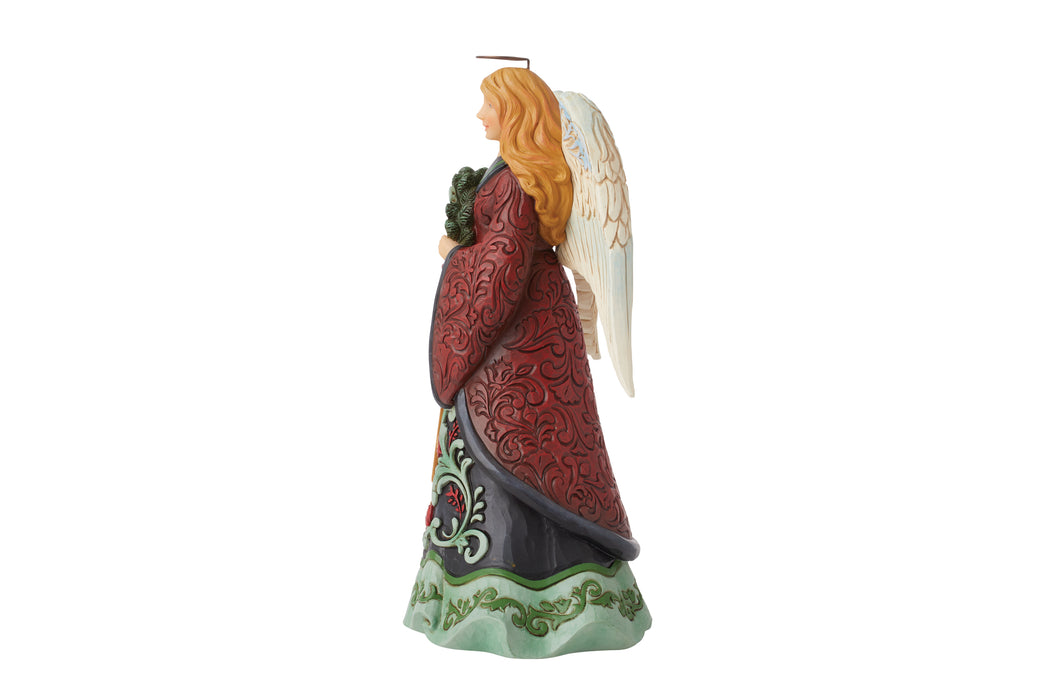 Holiday Manor Angel Figurine by Jim Shore