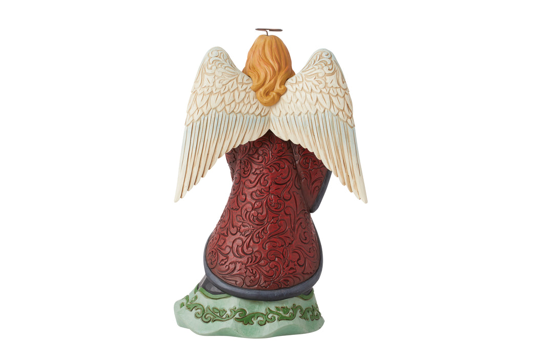 Holiday Manor Angel Figurine by Jim Shore