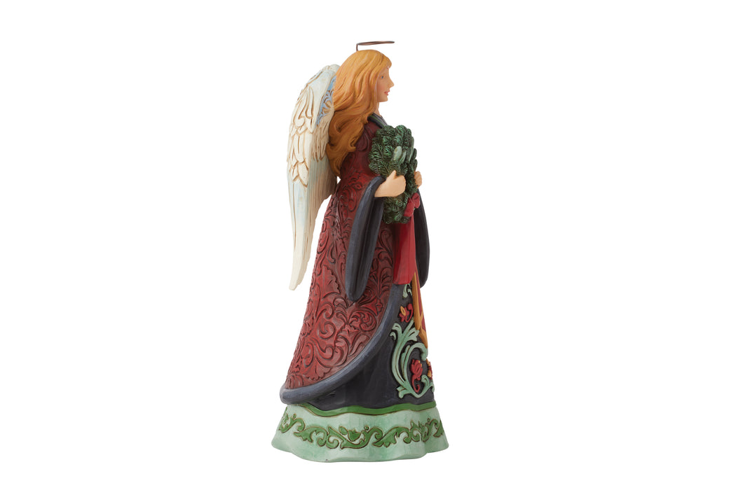 Holiday Manor Angel Figurine by Jim Shore