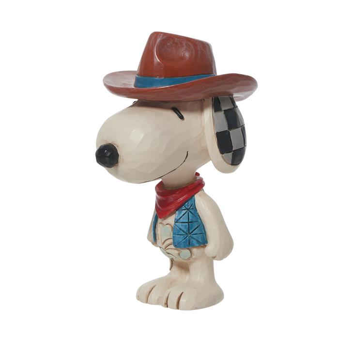 Mini Cowboy Snoopy by Jim Shore