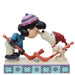 Peanuts Snoopy & Lucy Playing Hockey by Jim Shore