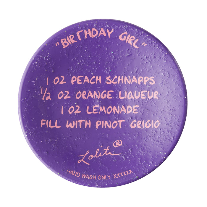 Birthday Girl Lolita Wine Glass