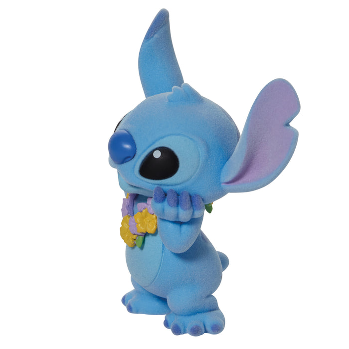 Disney Flocked Stitch Figurine