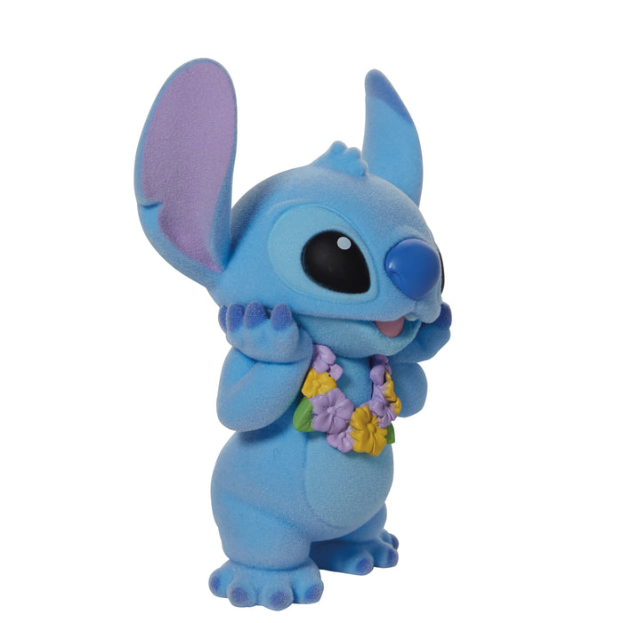 Disney Flocked Stitch Figurine