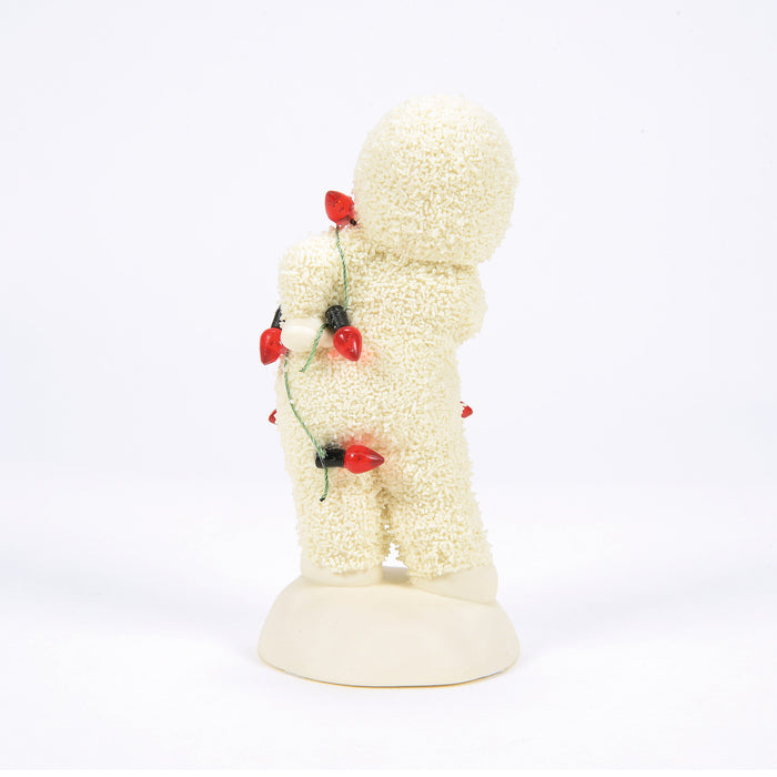 Snowbabies Cloaked in Christmas Spirit Figurine
