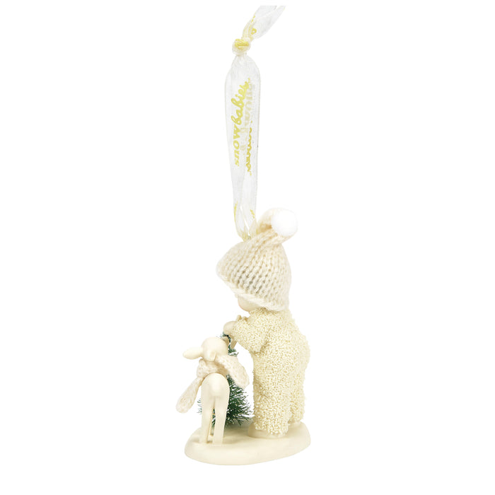 Place a Star on Top Snowbabies Ornament