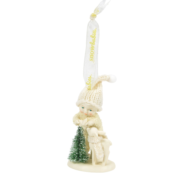 Place a Star on Top Snowbabies Ornament