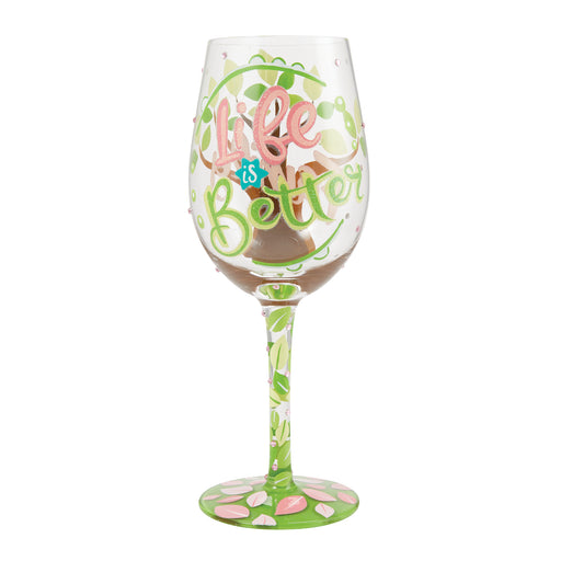 Life With Family Lolita Wine Glass