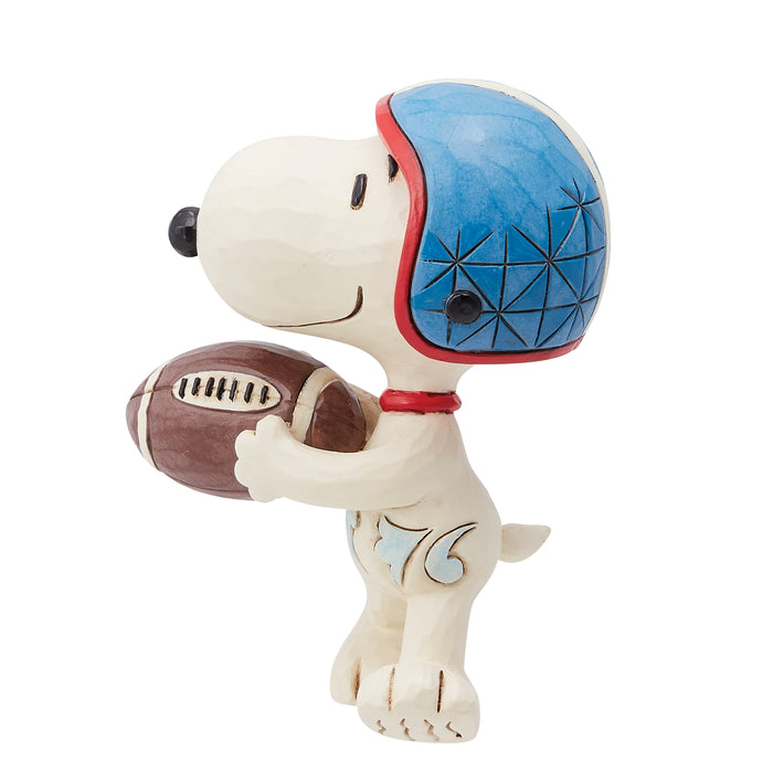 Mini Football Snoopy by Jim Shore