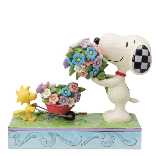 Peanuts Mini Snoopy Glitter Candy Cane by Jim Shore — Trudy's Hallmark