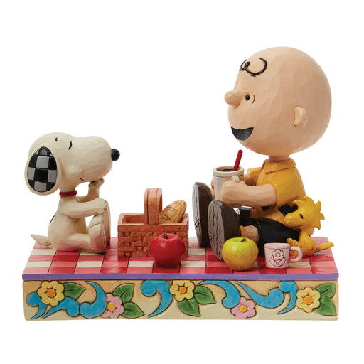 Snoopy, Charlie Brown & Woodstock Picnic by Jim Shore