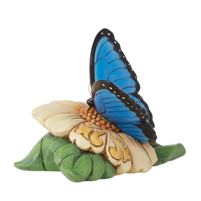 Mini Blue Morpho Butterfly by Jim Shore