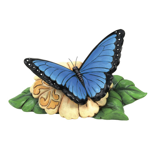 Mini Blue Morpho Butterfly by Jim Shore