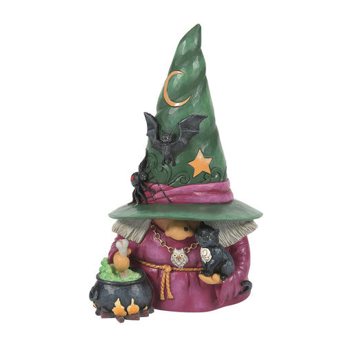 Witch Gnome with Cauldron by Jim Shore
