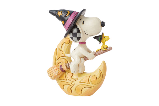 Snoopy Witch with Moon by Jim Shore