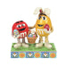 M&M'S Red & Yellow Easter Figure by Jim Shore