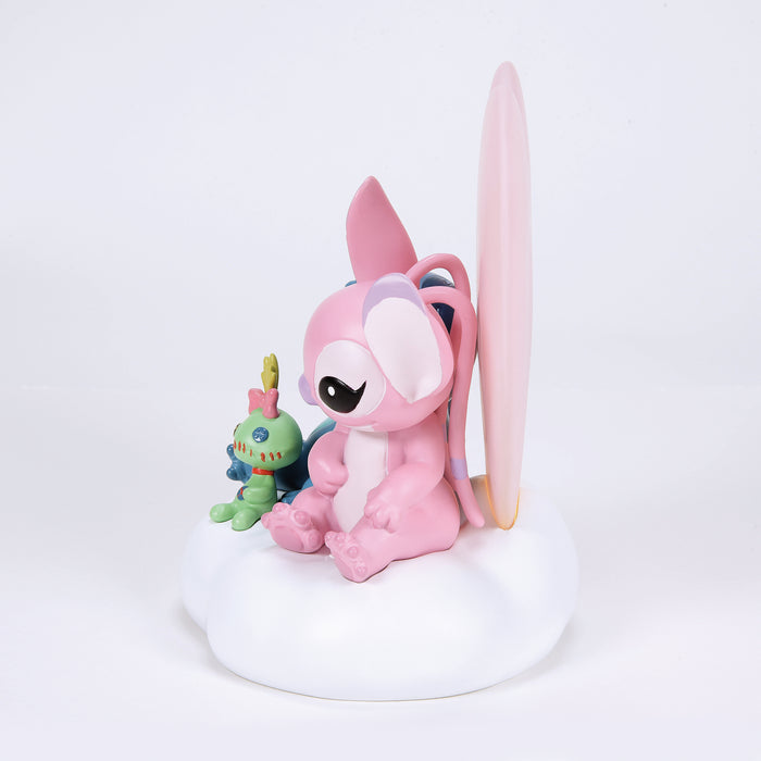 Disney Light Up Stitch and Angel Figurine