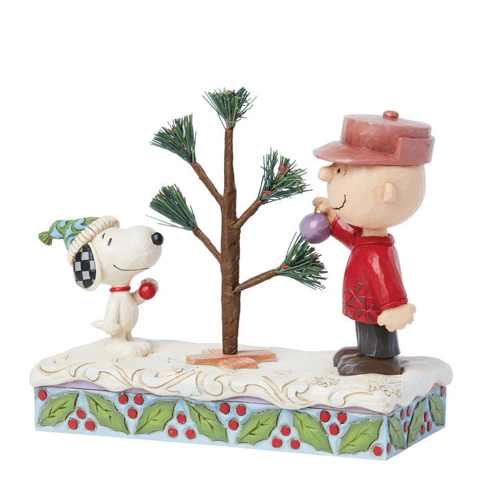 Snoopy & Charlie Brown Tree by Jim Shore