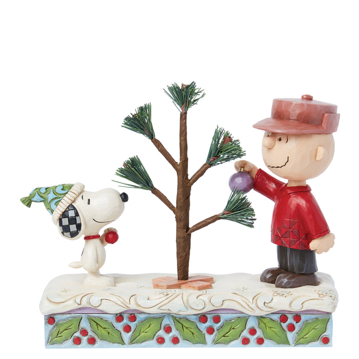 Snoopy & Charlie Brown Tree by Jim Shore