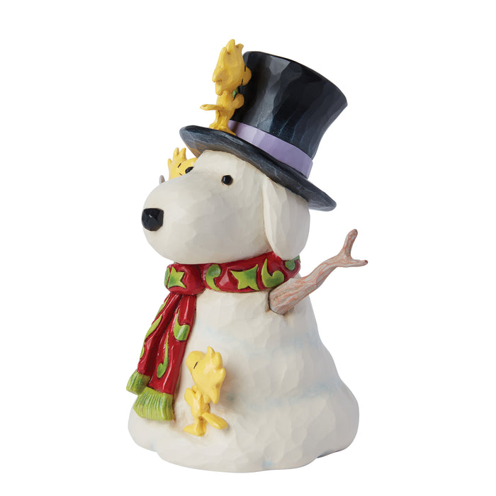 Snoopy Snowman Figurine by Jim Shore