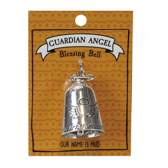 Guardian Angel Blessing Bell Charm Keychain