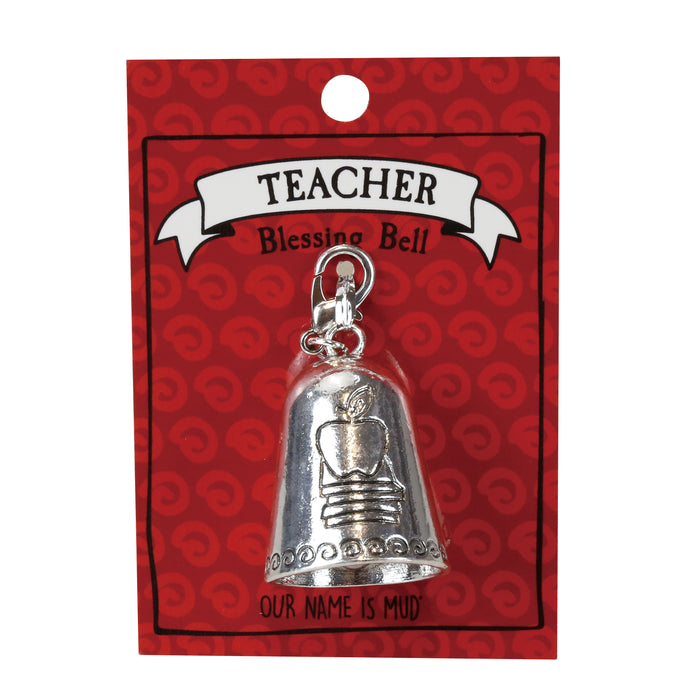 Teacher Blessing Bell Charm Keychain