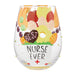 Best Nurse Lolita Stemless Wine Glass
