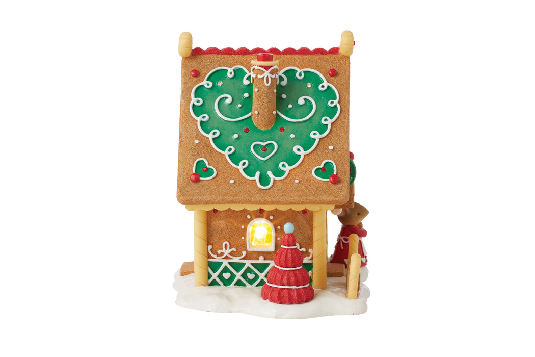 Tails with Heart Gingerbread House Mouse