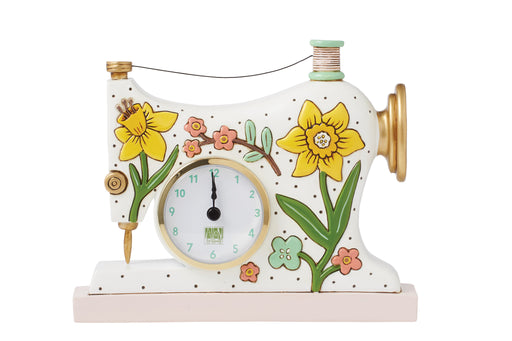 Sew Happy Desk Clock