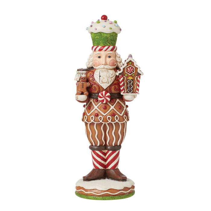 Gingerbread Nutcracker Figurine by Jim Shore