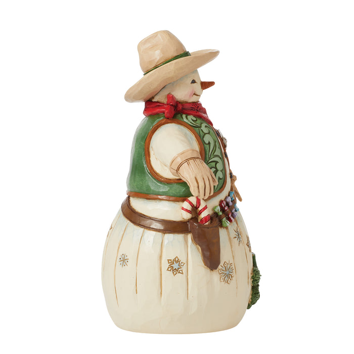 Cowboy Snowman Figurine by Jim Shore